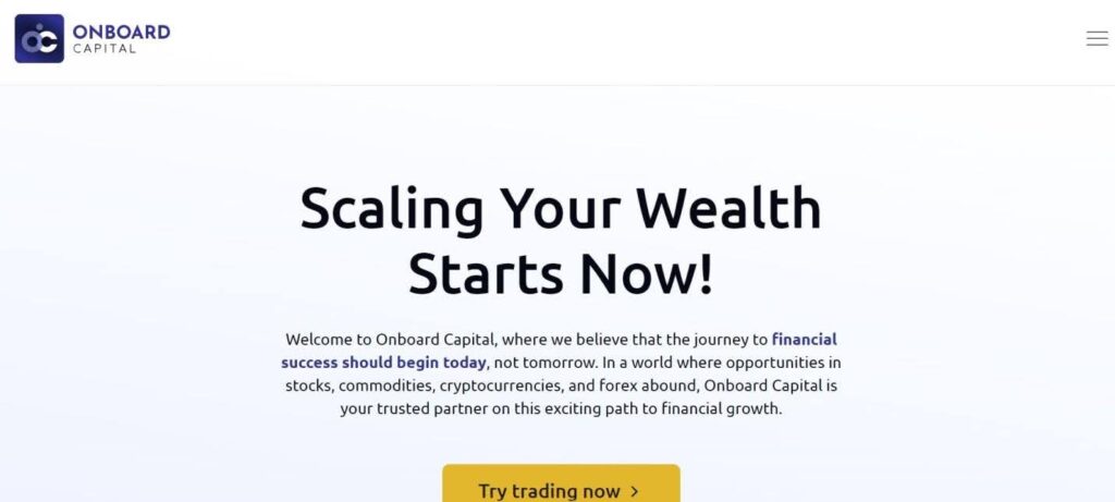 OnBoardCapital website