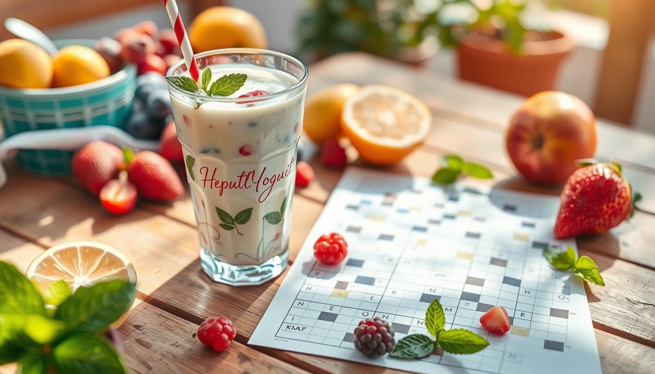 Cold Yogurt Drink Crossword