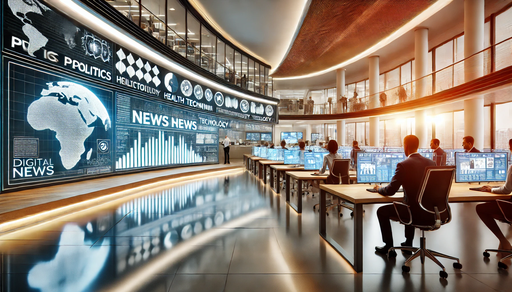 Our digital newsroom combines modern technology and news categories from politics to health technology and entertainment to deliver updates you need.