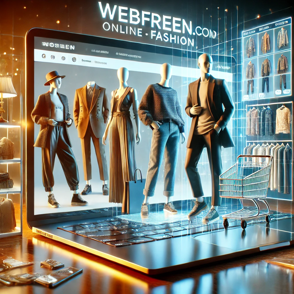 Webfreen.com Fashion – A stylish and modern online fashion store which presents trendy outfits for men and women and young children."