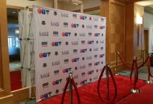 Enhance your event with high-quality step and repeat banners for branding and unforgettable photo opportunities. Perfect for any occasion.