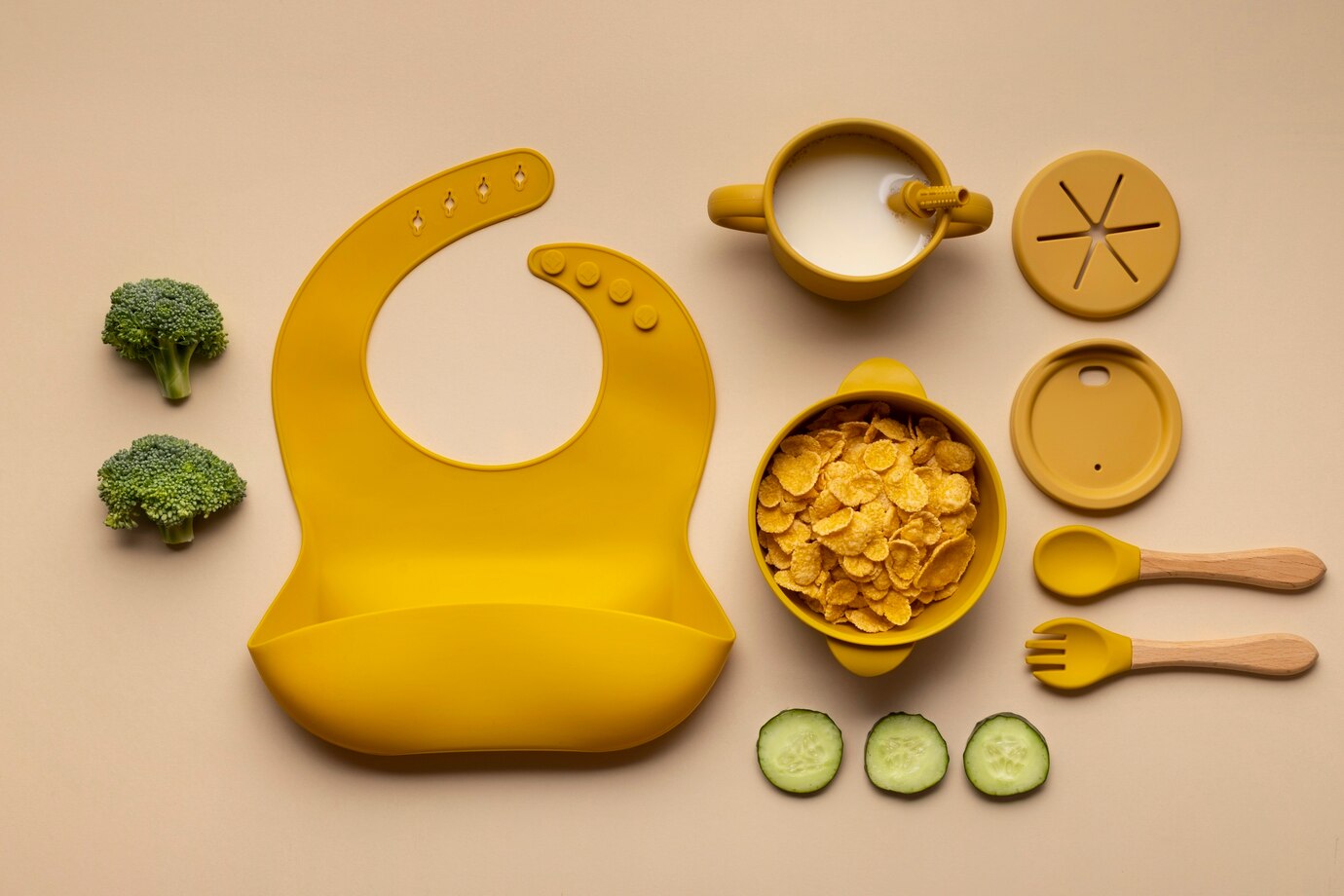 Silicone Feeding Set