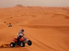 Desert quad biking