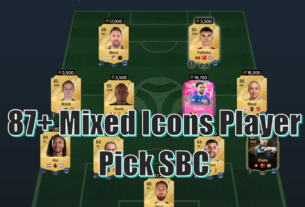 Mixed Icons Player Pick SBC