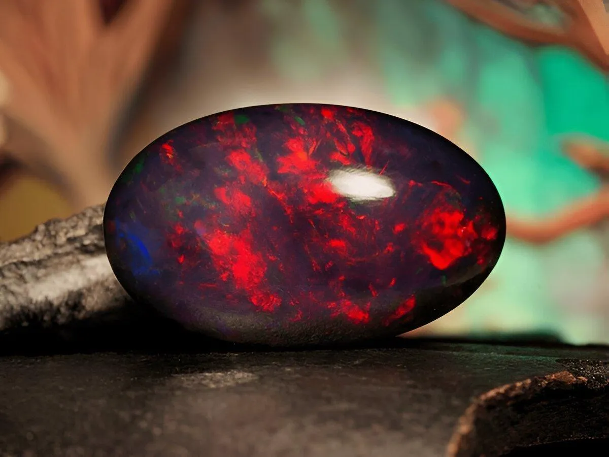Black Fire Opal