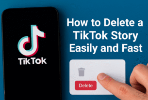 Deleting a TikTok Story Easily