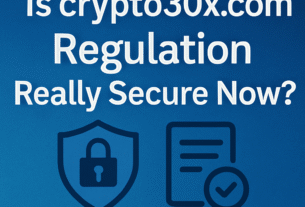 crypto30x.com regulation security visual with lock and chart icons