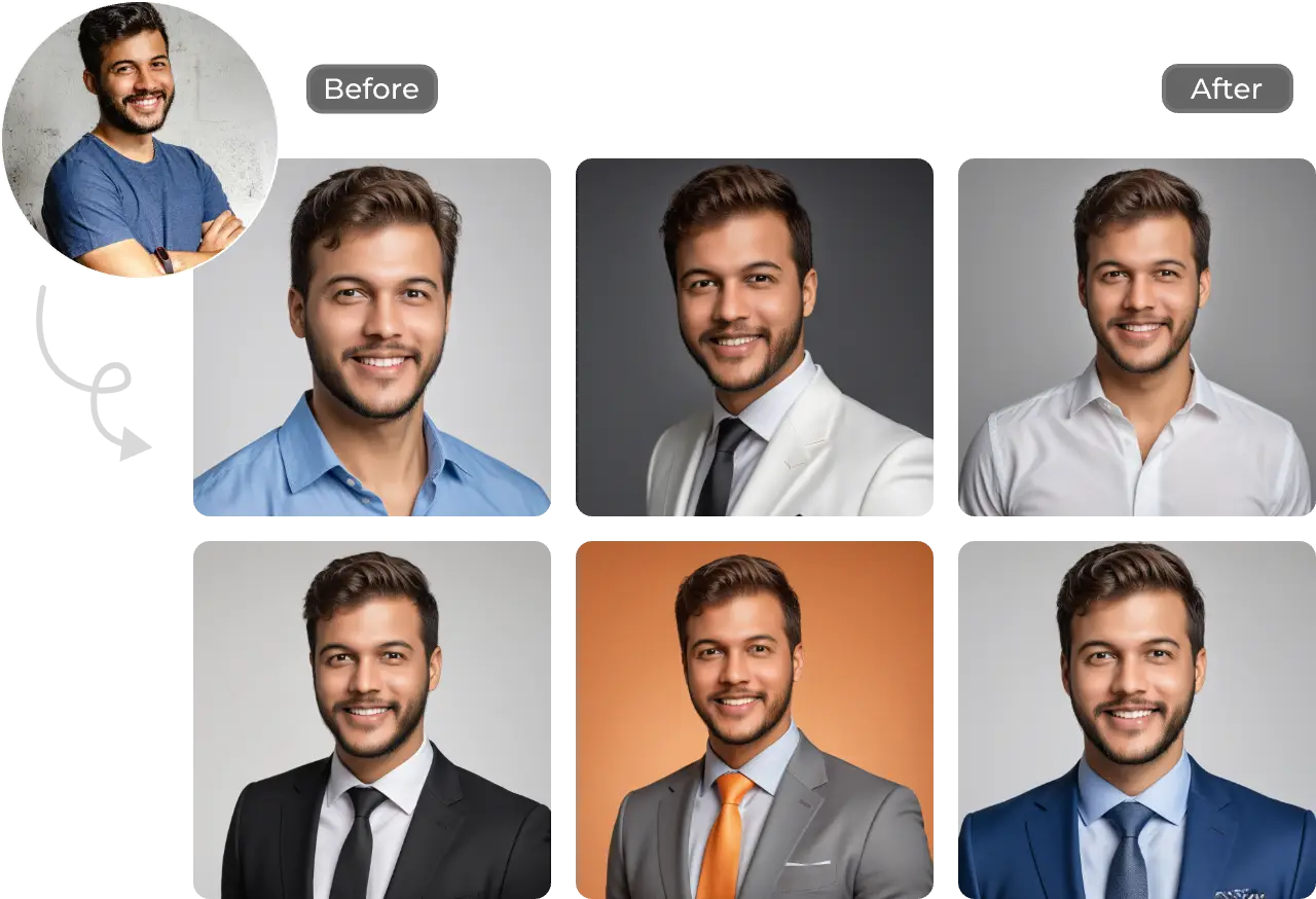 AI Ease Headshot Generator