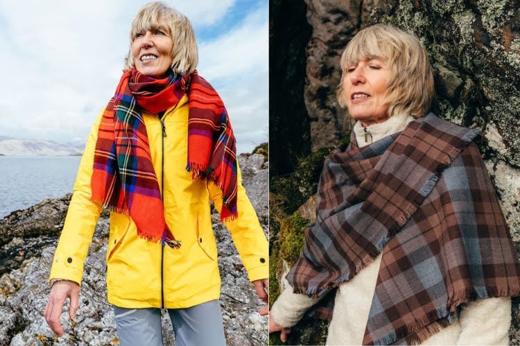 Shop Cozy Tartan Scarves For A Chic Layered Look
